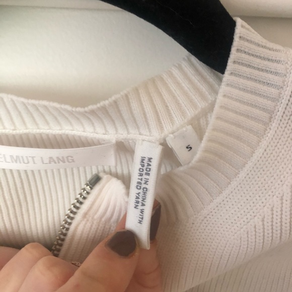 Helmut Lang Zip Front Blouse - Picture 3 of 8